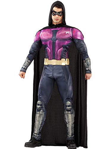 Funidelia | Disfraz de Robin - Arkham Knight Oficial para Hombre Talla S ▶ Chico Maravilla, Superhéroes, DC Comics