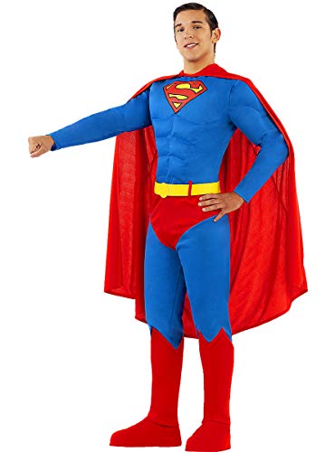 Funidelia | Disfraz de Superman Oficial para Hombre Talla L ▶ Hombre de Acero, Superhéroes, DC Comics, Justice League
