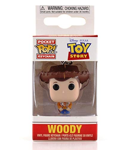 Funko 37018 - Llavero de Bolsillo: Toy Story: Woody, Multi