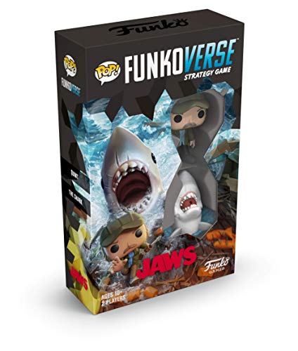 Funko 46069 Pop Funkoverse: Jaws 100-Expandalone Juego de Mesa de Estrategia, Multicolor