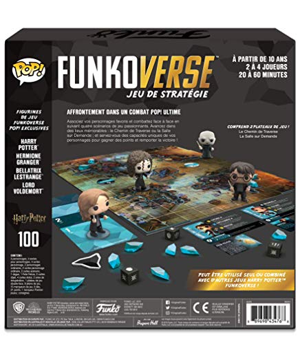 Funko- Black Mag Funkoverse (4 unidades) English Board Game, 43476, multicolor, Versión francesa