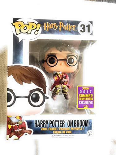 Funko - Figurine Harry Potter - Harry Potter on Broom SDCC 2017 Pop 10cm - 0889698147330