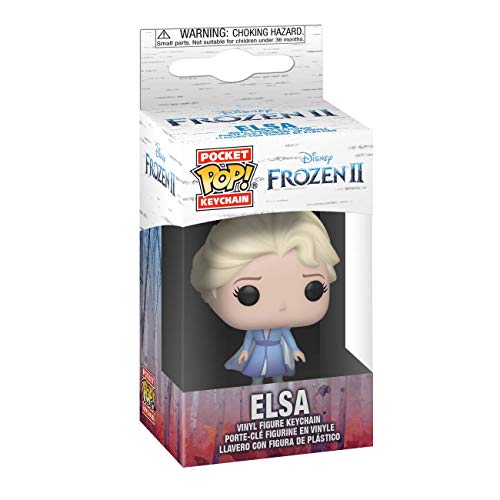 Funko- Frozen: Elsa Llavero, Multicolor, Talla Única (40907)