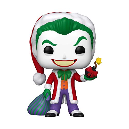 Funko- Pop Heroes: DC Holiday-Santa Joker Comics Holidays S1 Figura Coleccionable, Multicolor (51071)