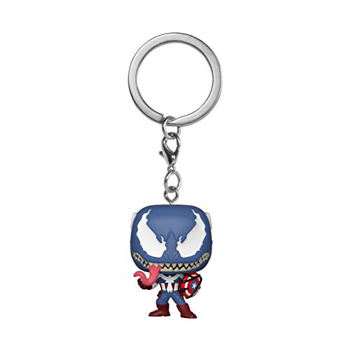 Funko Pop Keychain Marvel Venom: Captain America capitán, Multicolor (46462)