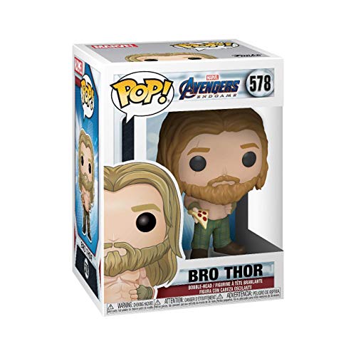 Funko- Pop Marvel: Endgame-Thor w/Can Collectible Toy, Multicolor (45142)