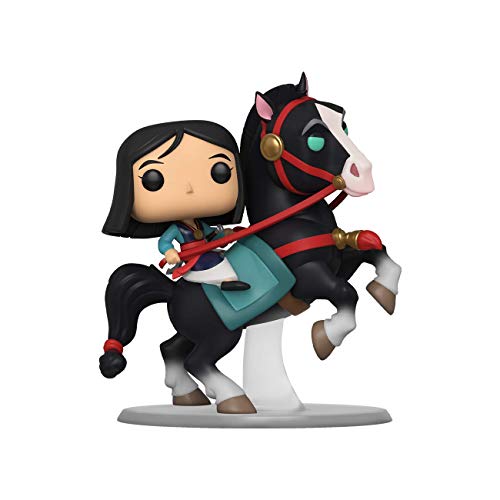 Funko- Pop Rides Mulan on Khan Collectible Toy, Multicolor (45324)