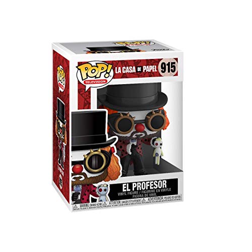 Funko - Pop! TV: La Casa de Papel - Professor O Clown Figura Coleccionable, Multicolour (44196)