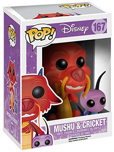 Funko - Pop! Vinilo Colección Disney - Figura Mushu & CRI-Kee (5898)