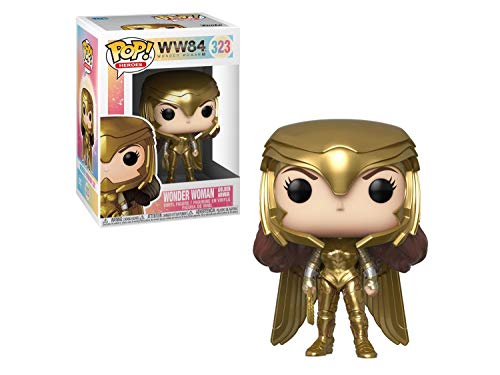 Funko - Pop! Wonder Woman 1984: Wonder Woman (Gold Power Pose) Figura Coleccionable, Multicolor (46658)