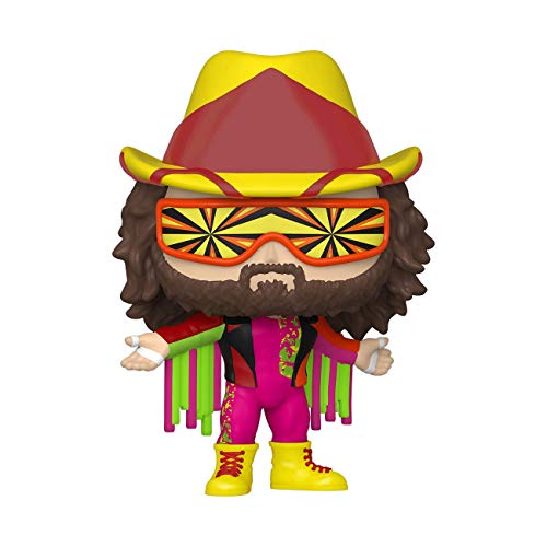 Funko- Pop WWE: New Wave Summer Slam-Macho Man Randy Savage Figura Coleccionable, Multicolor (49264)