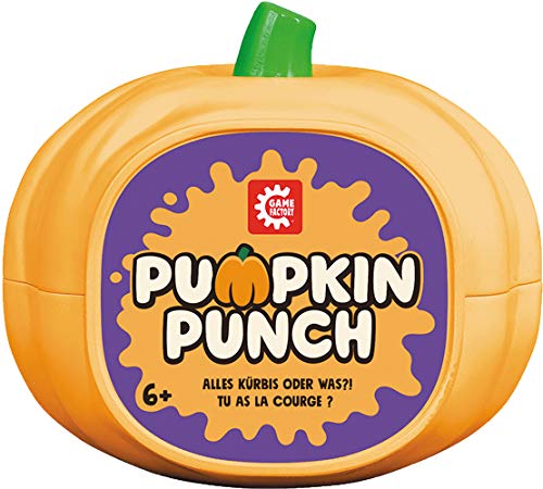 Game Factory- Pumpkin Punch, reacción ultrarrápido para Amigos y Familia, Juego de Cartas para niños a Partir de 6 años. (646253)