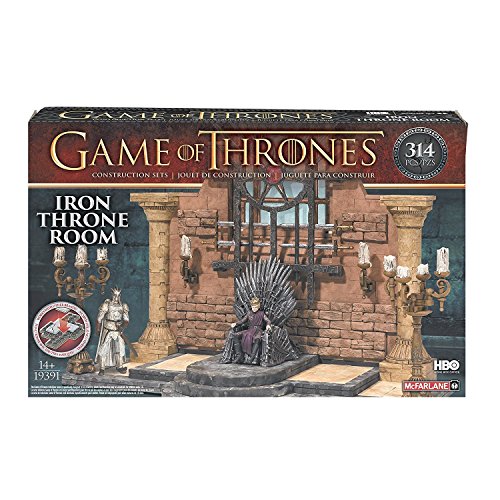 Game of Thrones MC Farlane - Figurine Building Set Iron Thrones Room Pack - 0787926193916