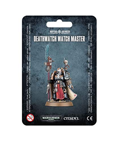 Games Workshop 99070109003 Warhammer 40.000 Reloj de Deathwatch Master Action Figura