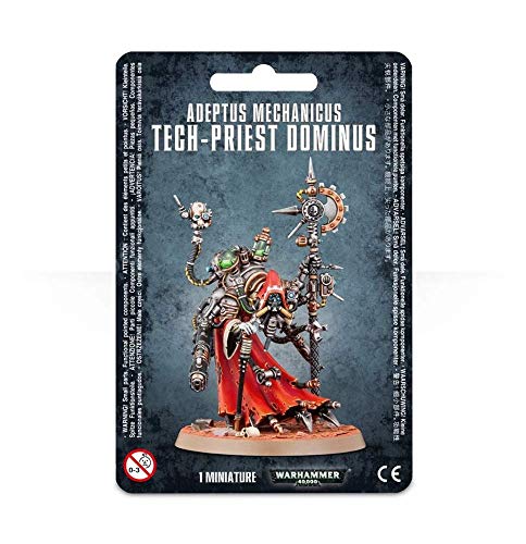 GAMES WORKSHOP 99070116001"Warhammer 40.000" Adeptus Mechanicus Tech-Priest Dominus Figura de acción , color/modelo surtido