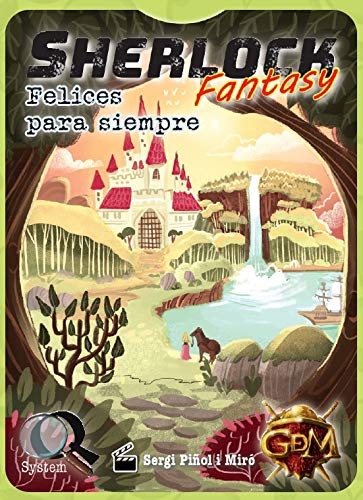 GDM Games- Sherlock Fantasy: Felices para Siempre Juego de Mesa, Color Verde (GDM2115)