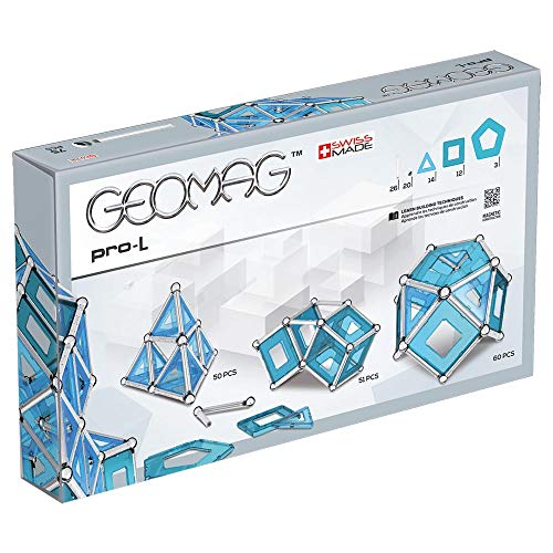 Geomag- Pro-L Construcciones magnéticas y Juegos educativos, Multicolor, 75 Piezas (23)