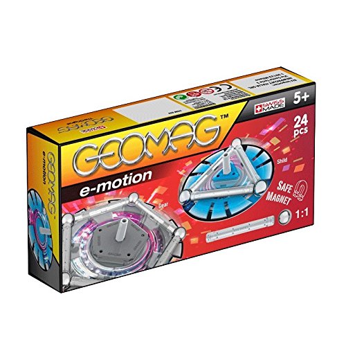 Geomag- Spin Juego de construcción, Multicolor, 24 Piezas (GEO032) , color/modelo surtido