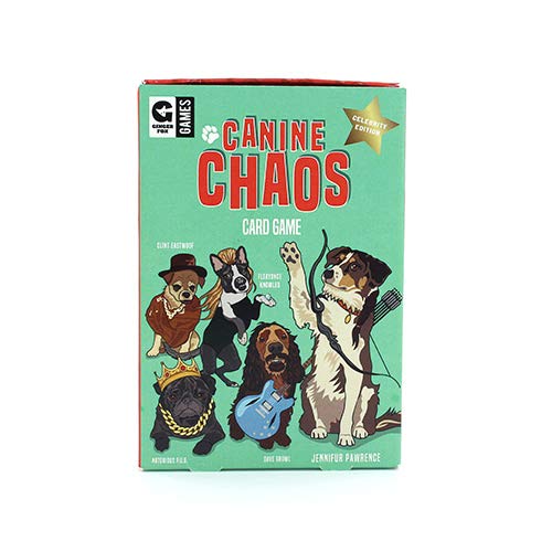 Ginger Fox Canine Chaos Juego de Intercambio de Cartas – Claim Your Way To Victory coleccionando Personajes de Famosos caninos Locos