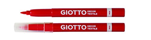 Giotto- Decor Pack de 6 rotuladores, Colores Surtidos, Multicolor (4948)