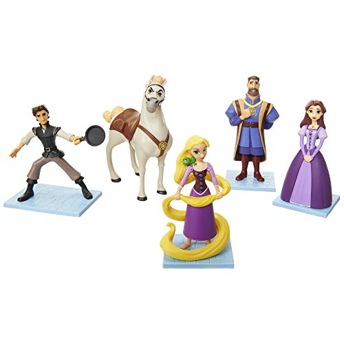 Glop Games- Rapunzel Set de Figuras (Jakks Pacific 2.0)