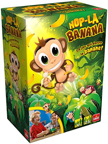 Goliath Hop La Banana - Juego de Mesa, de Habilidad y rapidez, para niños a Partir de 4 años (versión Francesa)