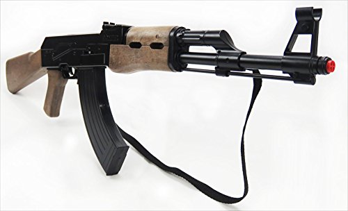 Gonher-metralla AK 47, Color Negro, sin Talla (37-137)