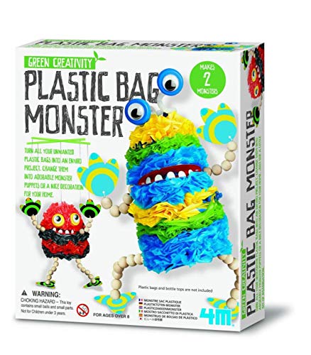 Great Gizmos- Green creativity monstruo bolsas plástico, Multicolor (4192) , color/modelo surtido