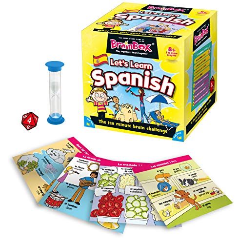Green Board Games GRE90057 BrainBox Let's Learn Spanish