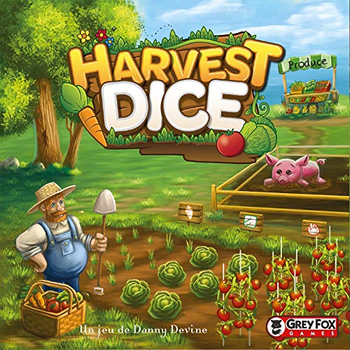 Grey Fox Games- Harvest Dice (Asmodee GFGHD01FR)