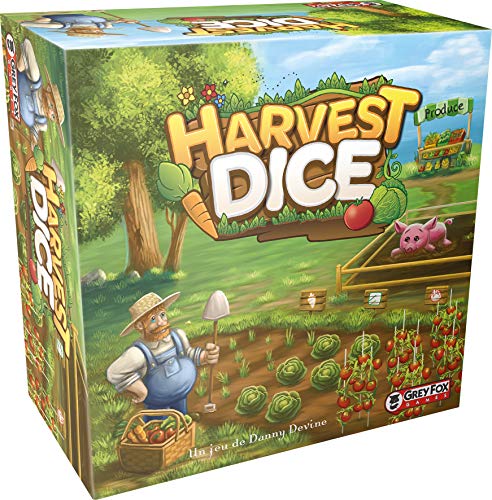 Grey Fox Games- Harvest Dice (Asmodee GFGHD01FR)