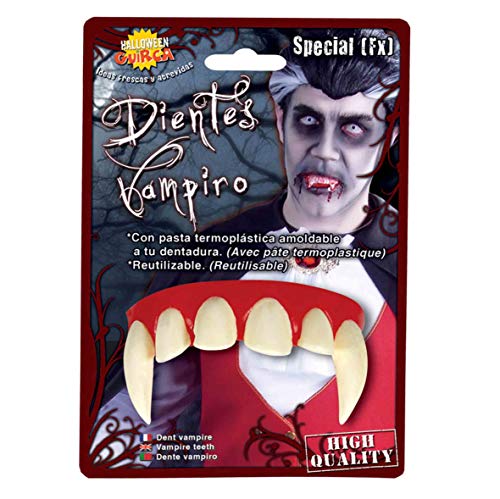 Guirca 2184 - Dientes Vampiro con Termoplastica