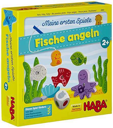 Haba 4983 Fische angeln - Juego educativo de destreza (en alemán) , color/modelo surtido