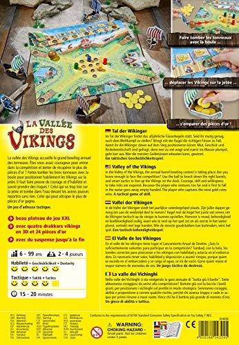 HABA El Valle de los Vikings, Kinderspiel Des Jahres 2019" (Juego para niños del año 2019), Juego para 6 años y más, 304698