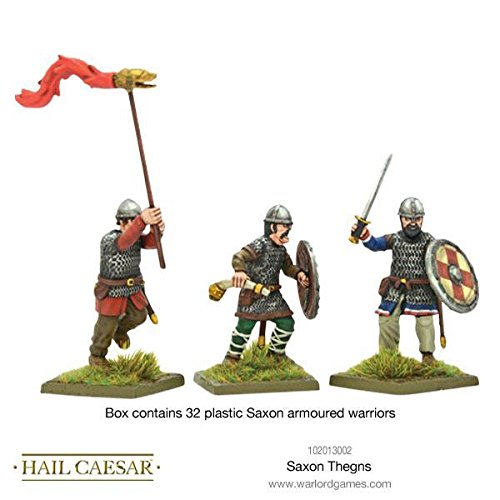 Hail Caesar Warlord Games, Saxon Thegns - Miniaturas Wargaming