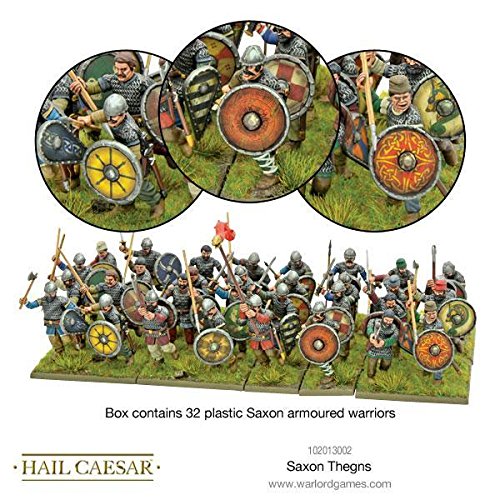 Hail Caesar Warlord Games, Saxon Thegns - Miniaturas Wargaming