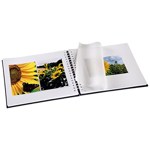 Hama Fine Art Foto y Protector-Álbum de fotografía (280 mm, 240 mm, Gris, Papel, 100 Hojas, 10 x 15 cm)