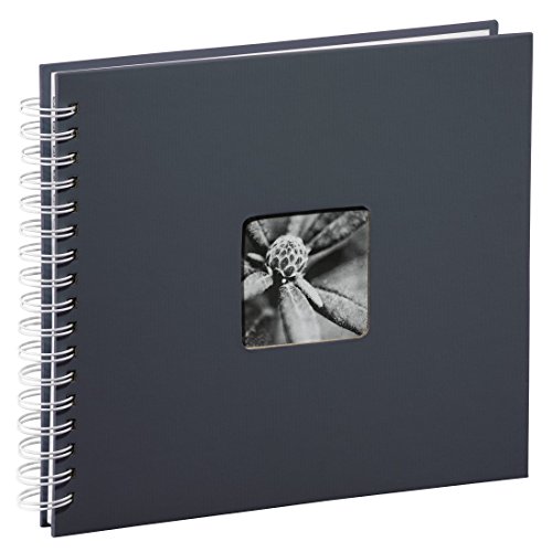 Hama Fine Art Foto y Protector-Álbum de fotografía (280 mm, 240 mm, Gris, Papel, 100 Hojas, 10 x 15 cm)