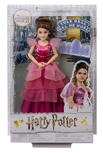 Harry Potter Muñeca Hermione Granger Baile de navidad de Harry Potter con accesorios (Mattel GFG14) , color/modelo surtido