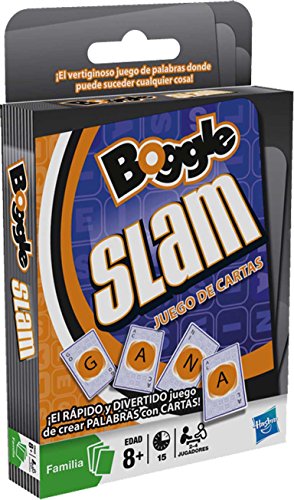 Hasbro 05255546 - Boggle Slam, Juego de Cartas