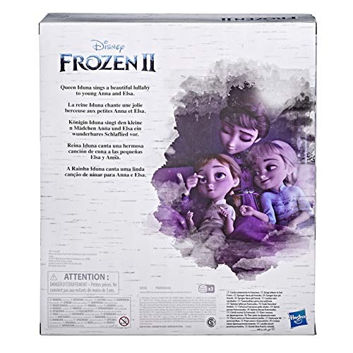 Hasbro Disney Frozen 2 Reina de Hielo Iduna Schlummertraum con muñecas Elsa y Anna Reina Iduna Canta Francia Inspirada en Disney Frozen 2