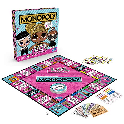 Hasbro E7572103 - Monopoly L.O.L, Multicolor, versión italiana