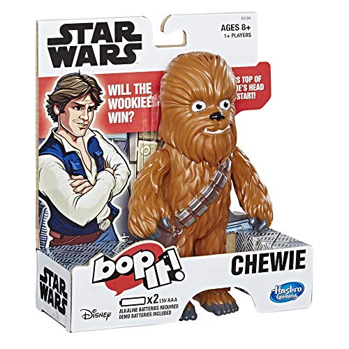 Hasbro Gaming Bop It! Juego electrónico Star Wars Chewie Edition para niños a partir de 8 años