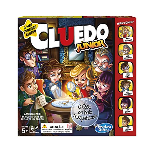 Hasbro Gaming - Cluedo junior (Hasbro C1293190) (versión en portugués)