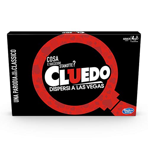 Hasbro Gaming - Juego Cluedo Disperso a Las Vegas, Single, Multicolor, E4978
