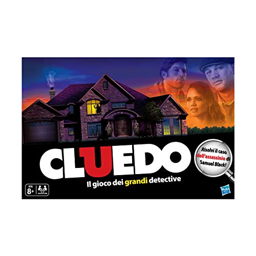 Hasbro Gaming - Juego en Familia Cluedo (Hasbro 38712) (versión Italiana)