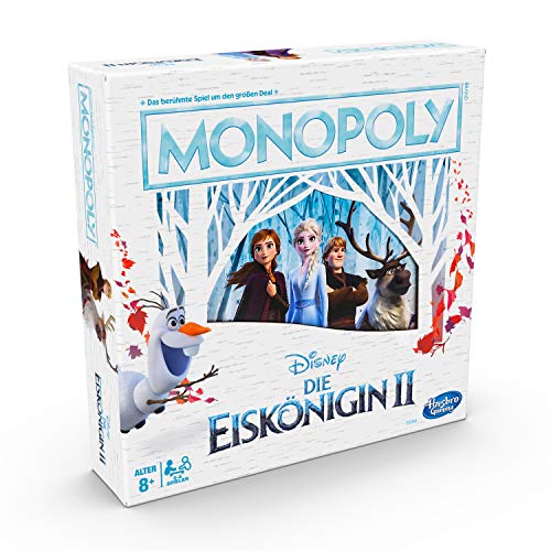 Hasbro Gaming- Monopoly Frozen Juego de Mesa para niños a Partir de 8 años, Color (61106642)