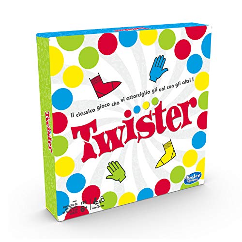 Hasbro Gaming- Twister (Juego en Caja Versión 2020 en Italiano), Color (B590EC58D1)