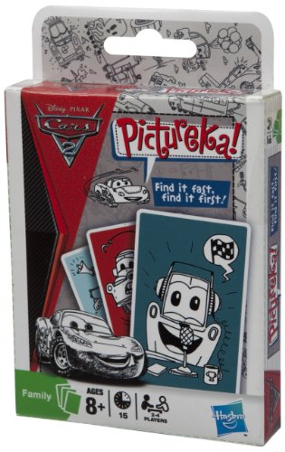 Hasbro Pictureka Cars 2 - Juego de Cartas
