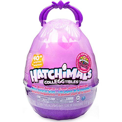 Hatchimals 6054261 - Juego para niños, Huevo Sorpresa Grande, con 10 Hatchimals para coleccionar, 1 Hatchimals Pixies y Accesorios